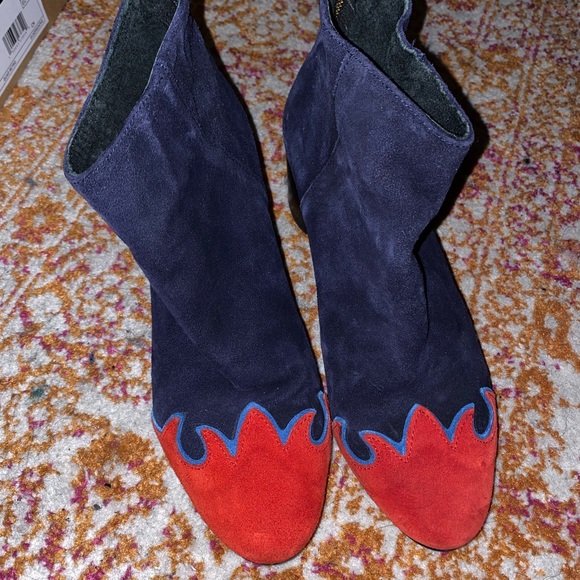 Free people Adele Flame booties women’s size 37 - Picture 2 of 5